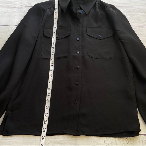 EXPRESS Ballon Sleeve Utility Shirt - Picture 9 of 10